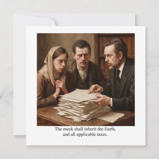 土手は土を受け継ぐ 招待状 (正面)