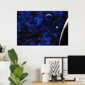 土方境界 ポスター (ホームオフィス)