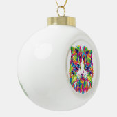 土日 セラミックボールオーナメント (左)