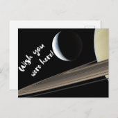 土星おもしろいはがき ポストカード (正面/裏面)