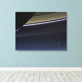 土星からの地球 キャンバスプリント (インサイチュ (ウッドフロア))