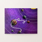 土星から月のパズル ジグソーパズル (横)