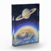 土星とタイタン フォトブロック (左)