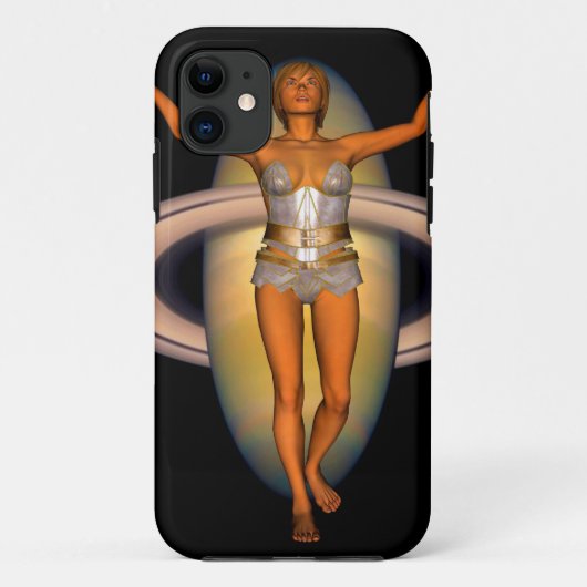 土星のオーラ Case-Mate iPhoneケース (裏面)