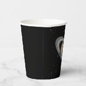 土星のオーロラと環 紙コップ (右)