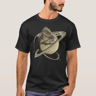 土星のドラゴンのTシャツ Tシャツ
