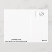 土星のバックライト ポストカード (裏面)