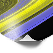 土星のリングの偽彩像 フォトプリント            (角)