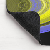 土星のリングの偽彩像 マウスパッド (コーナー)