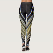 土星のリングや輪金属突起 レギンス (裏面)