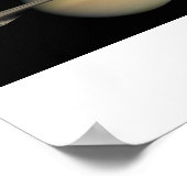 土星の全景 ポスター (角)