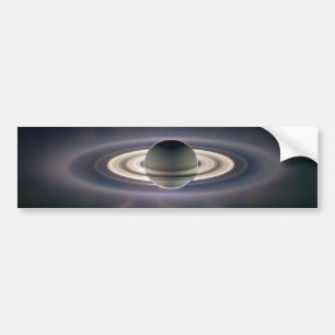 土星の太陽のなEクリップ バンパーステッカー