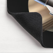 土星の宇宙ロケット マウスパッド (コーナー)