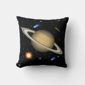 土星の宇宙 クッション (正面)