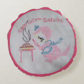土星の幸運SATAN/の幸運 ラウンドクッション (裏面)
