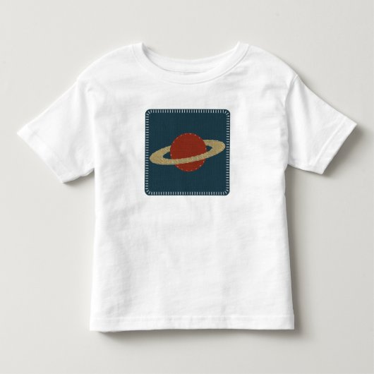 土星の幼児のTシャツ トドラーTシャツ (正面)