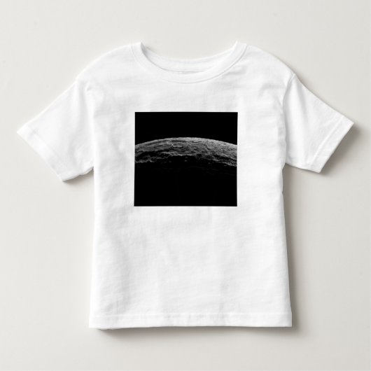 土星の月の非現実的な風景 トドラーTシャツ (正面)