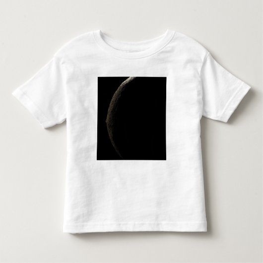 土星の月イアペトス トドラーTシャツ (正面)