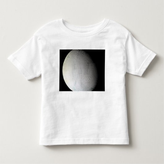 土星の月エンケラドゥス3 トドラーTシャツ (正面)