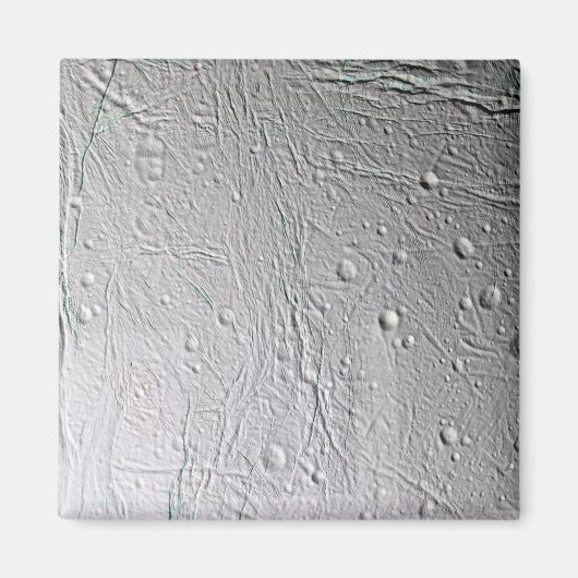 土星の月エンケラドゥス4 マグネット (正面)