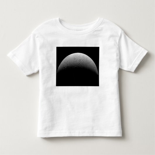 土星の月エンケラドゥス5 トドラーTシャツ (正面)