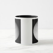 土星の月テティスの南極 マグカップ (中央)