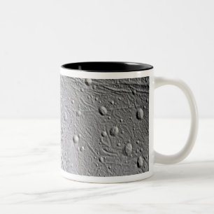 土星の月Enceladus 4 ツートーンマグカップ