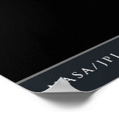 土星の月Hyperion ポスター (角)