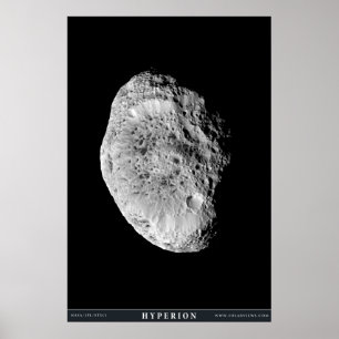 土星の月Hyperion ポスター
