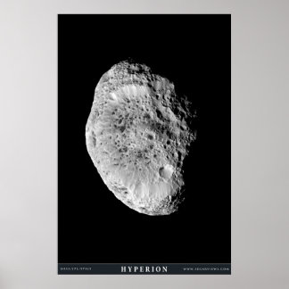 土星の月Hyperion ポスター