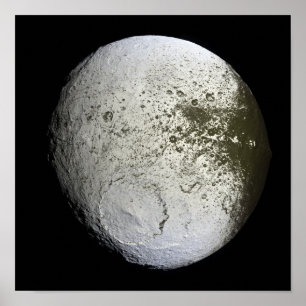 土星の月Iapetus 2 ポスター