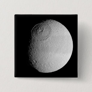 土星の月Tethys 2 缶バッジ