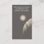 土星の環 名刺 (裏面)