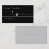 土星の衛星の名刺 名刺 (正面/裏面)