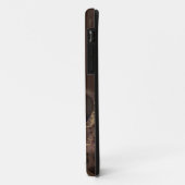 土星の輪を探索しよう トラベルポスター Case-Mate iPhoneケース (裏面/左)