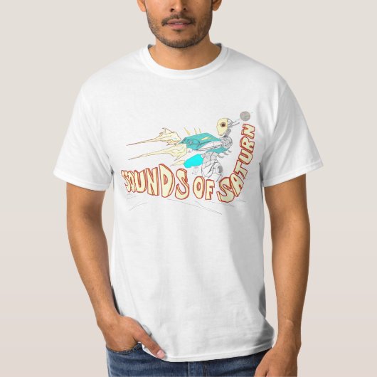 土星の「破壊者」のTシャツの音 Tシャツ (正面)
