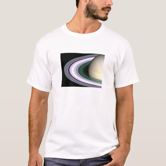 土星のTシャツのリング Tシャツ (正面)