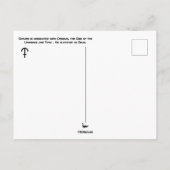 土星はがき ポストカード (裏面)