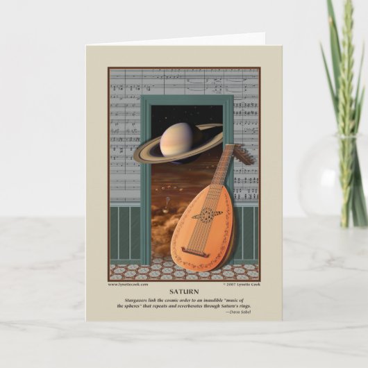 土星カード カード (正面)