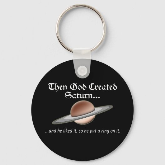 土星キーチェーン2 キーホルダー (正面)