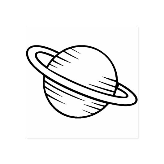 土星ゴムスタンプ ラバースタンプ (インプリント)