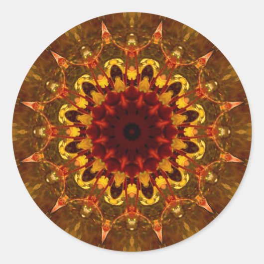 土星シール ラウンドシール (正面)