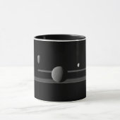 土星セラミックマグカップの衛星 マグカップ (中央)
