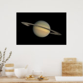 土星ポスター ポスター (キッチン)