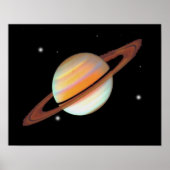 土星ポスター ポスター (正面)