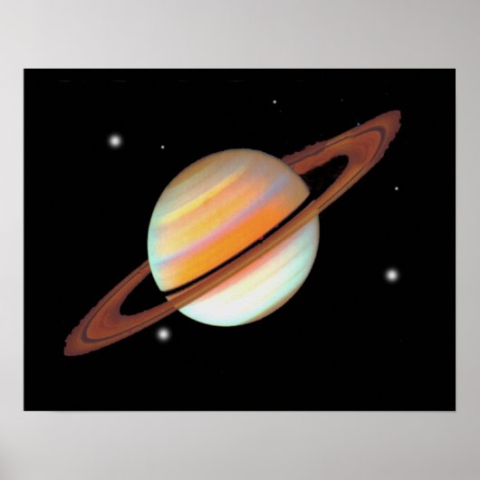 土星ポスター ポスター (正面)