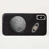 土星ムーンミマススターリースカイ Case-Mate iPhoneケース (裏面(横))