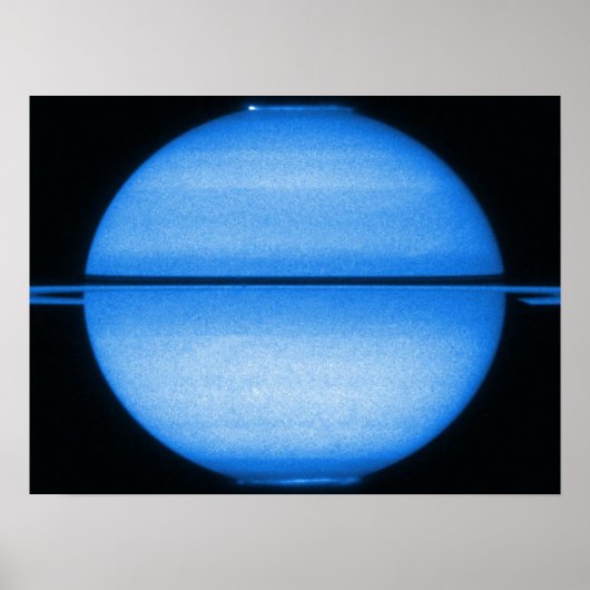 土星ライトショーキャンバス印刷 ポスター (正面)