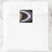 土星リングや輪 スクエアシール (バッグ)