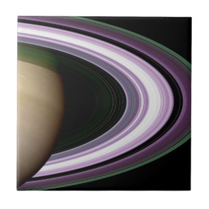土星リングや輪 タイル